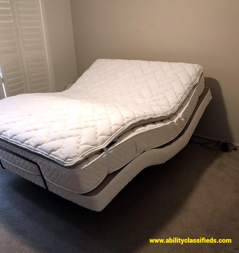 Plega adjustable Homecare QUEEN latex mattress bed