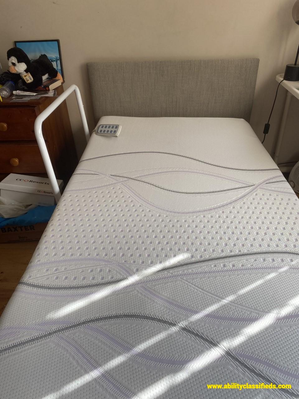 IC333 Homecare Bed Trendelenburg  Deluxe Long Single (Including IC20 Mattress and Headboard)