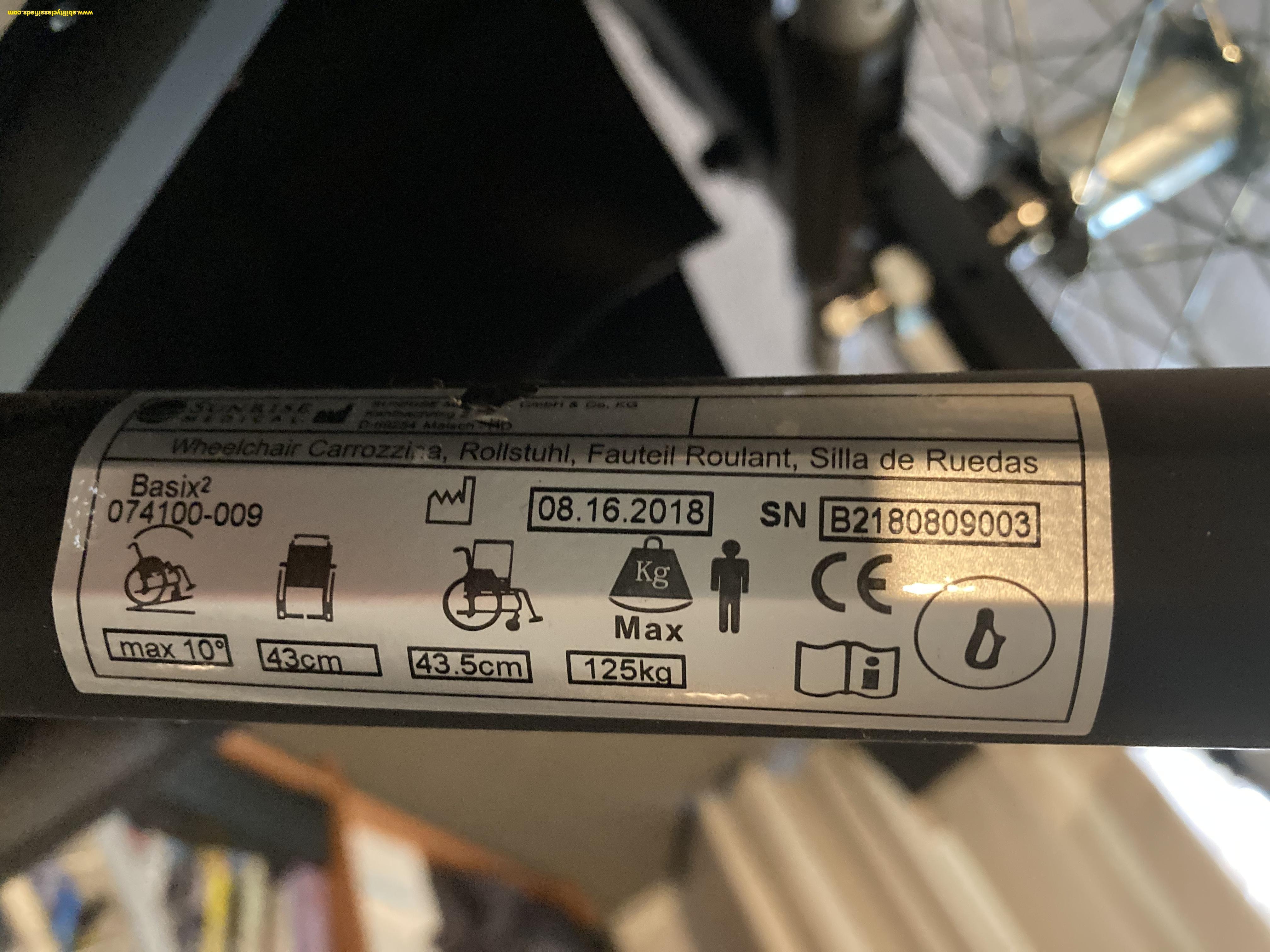 Wheelchair (also selling walker, shower chair and rail)