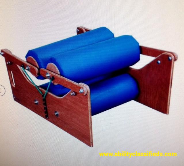 Sensory Steamroller - double rollers - child therapy aid or equipment (pressure and squeeze machine)