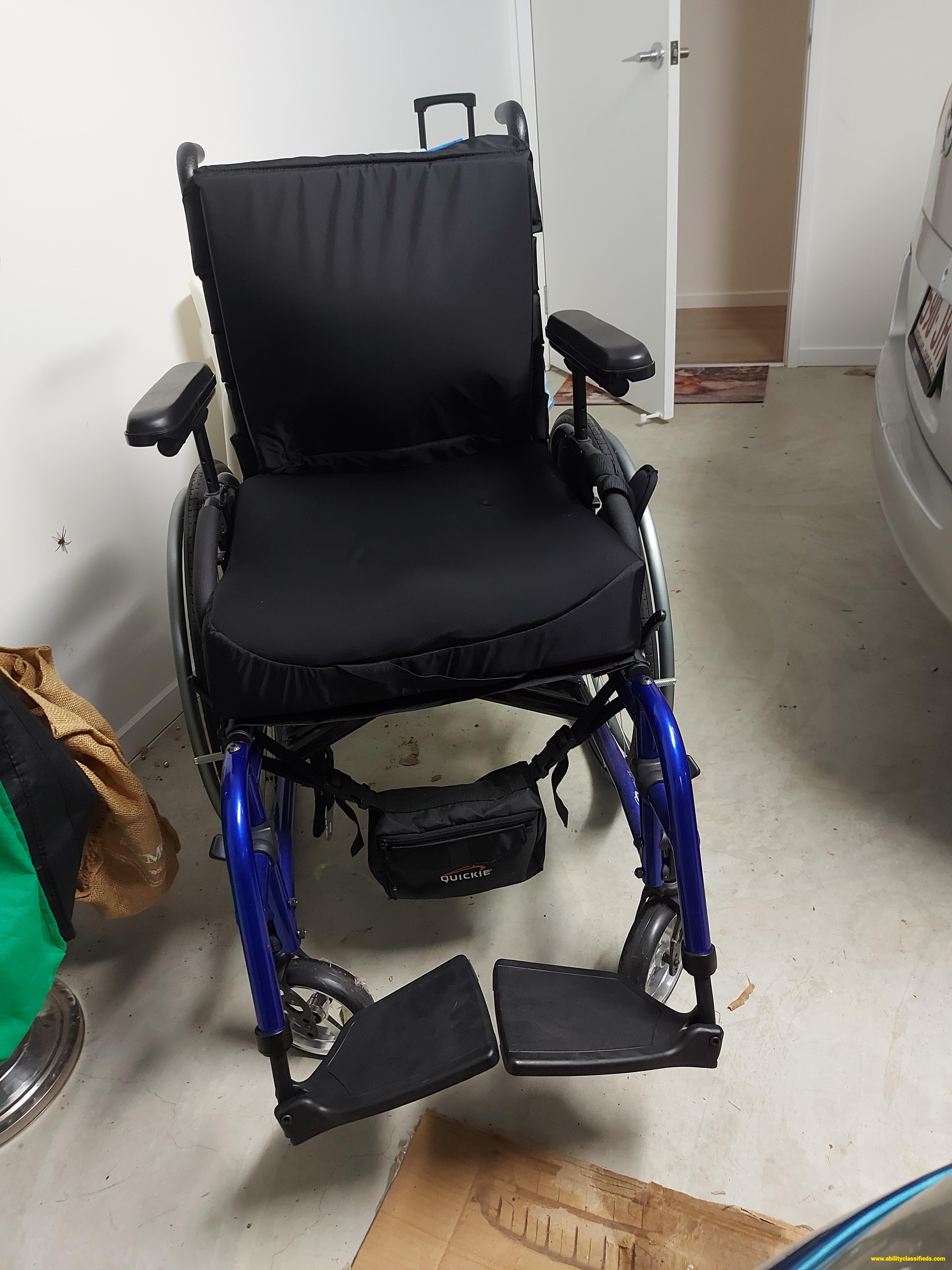 Quickie 2 Lite manual wheelchair with jay union cushion NEVER USED