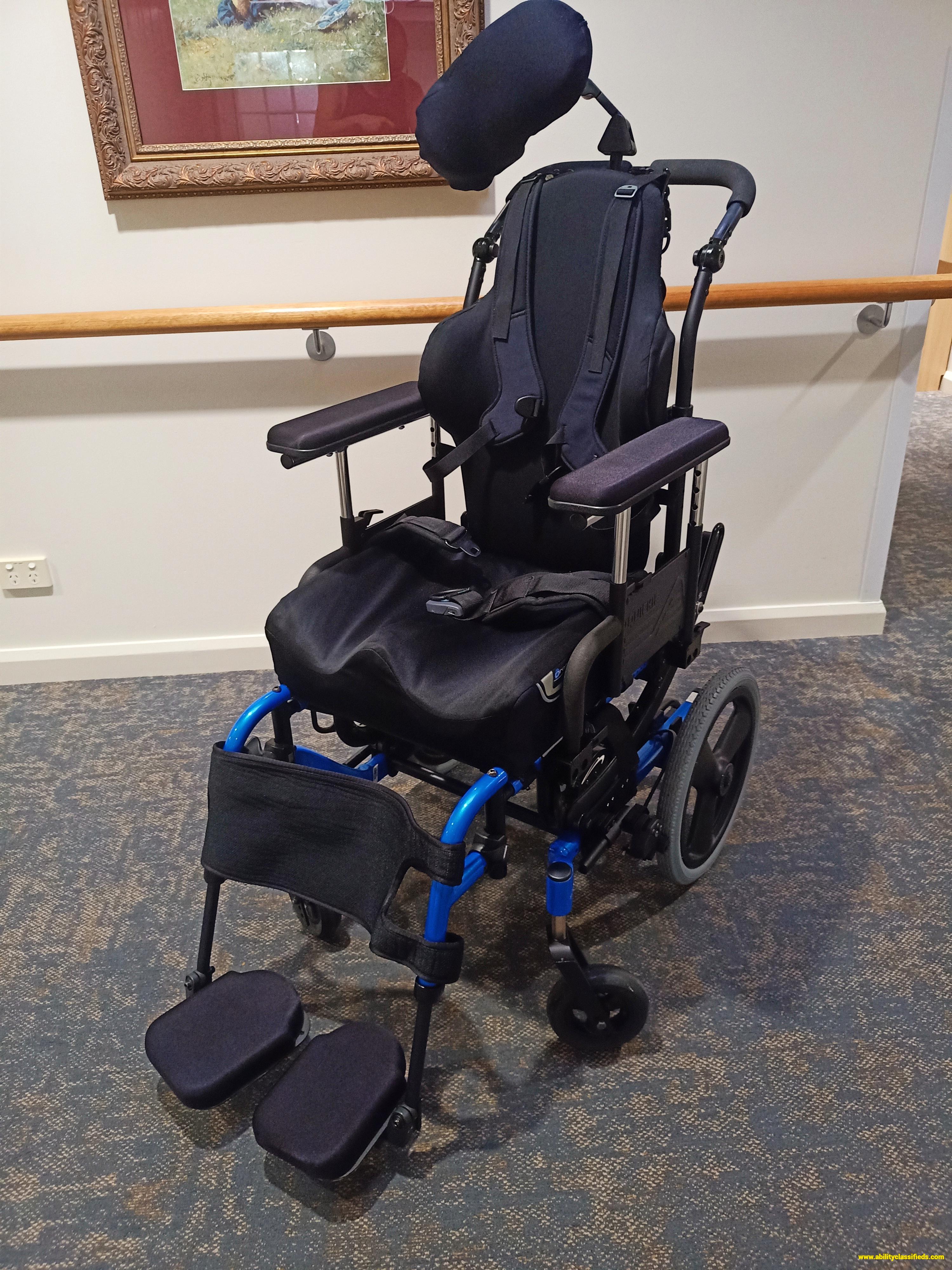 Quickie IRIS tilt in space wheelchair
