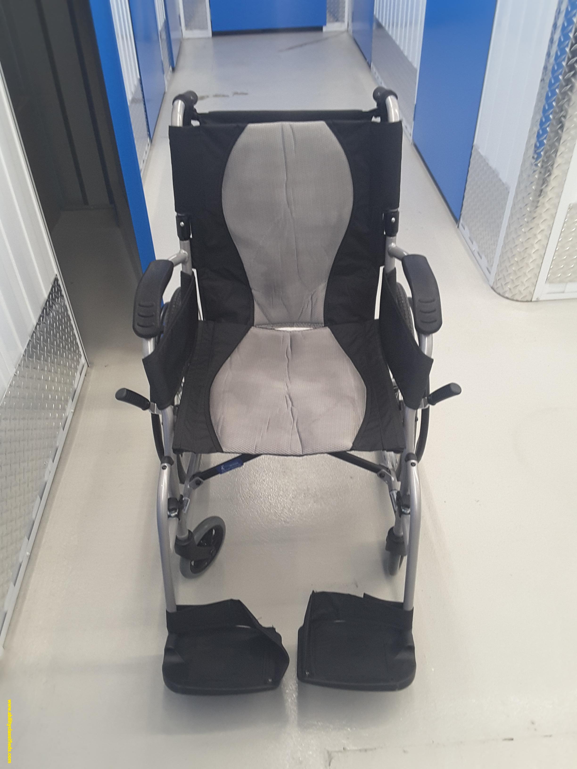 Karma Ergo Lite Deluxe 18" self propelling wheelchair