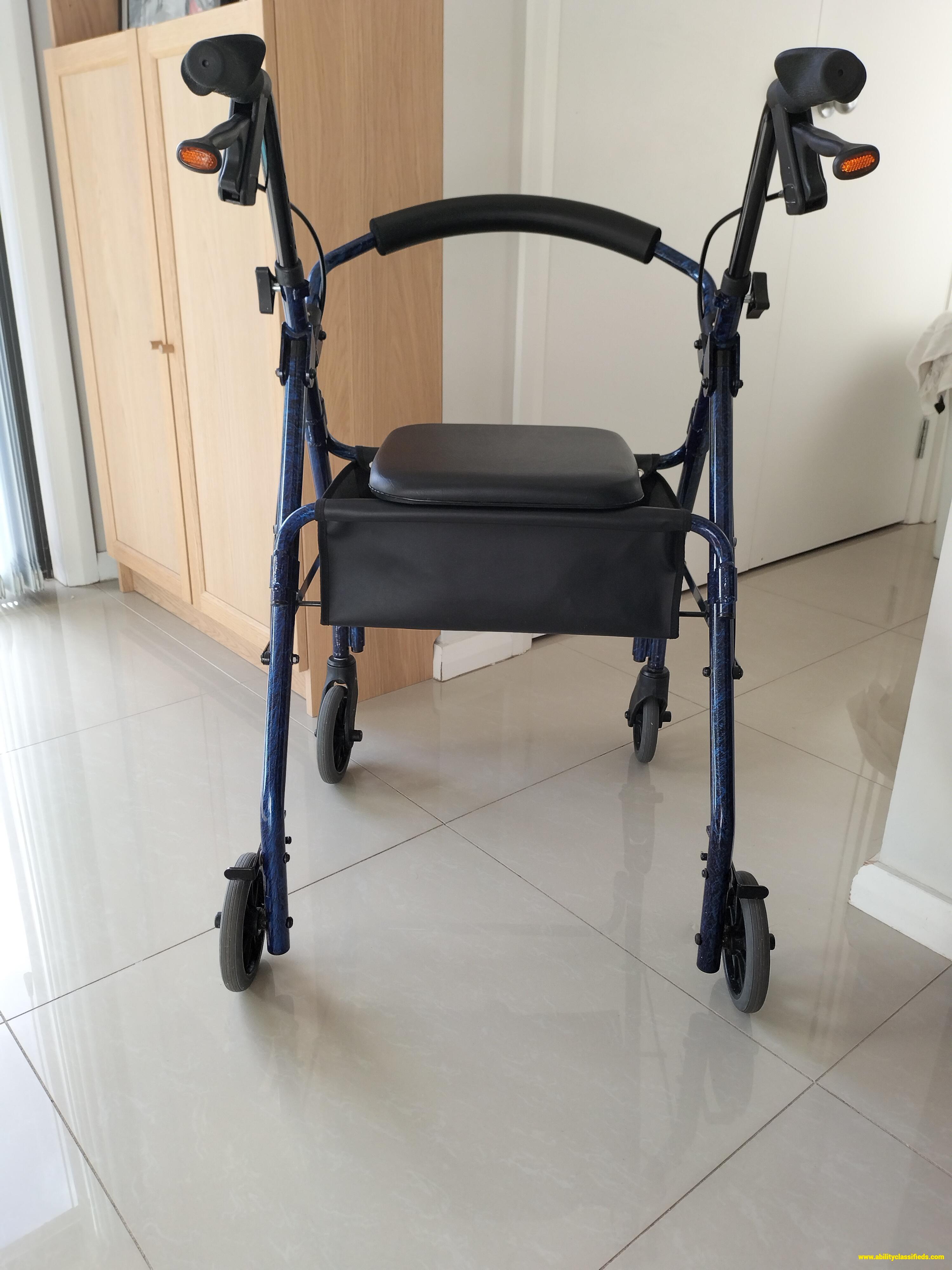4 Wheel Rollator Walker 