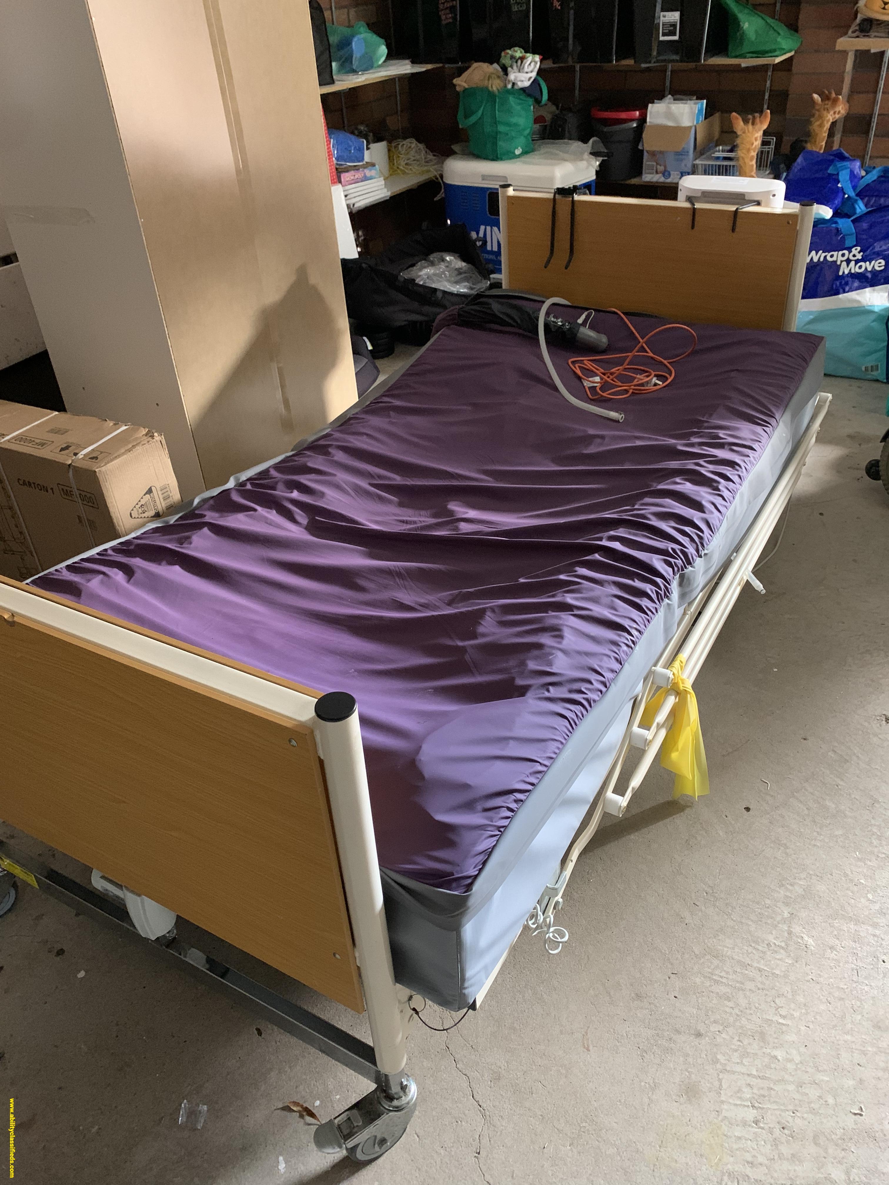 Fully Adjustable Hospital Bed (incl Linak Actuator and Vika Komfitilt)