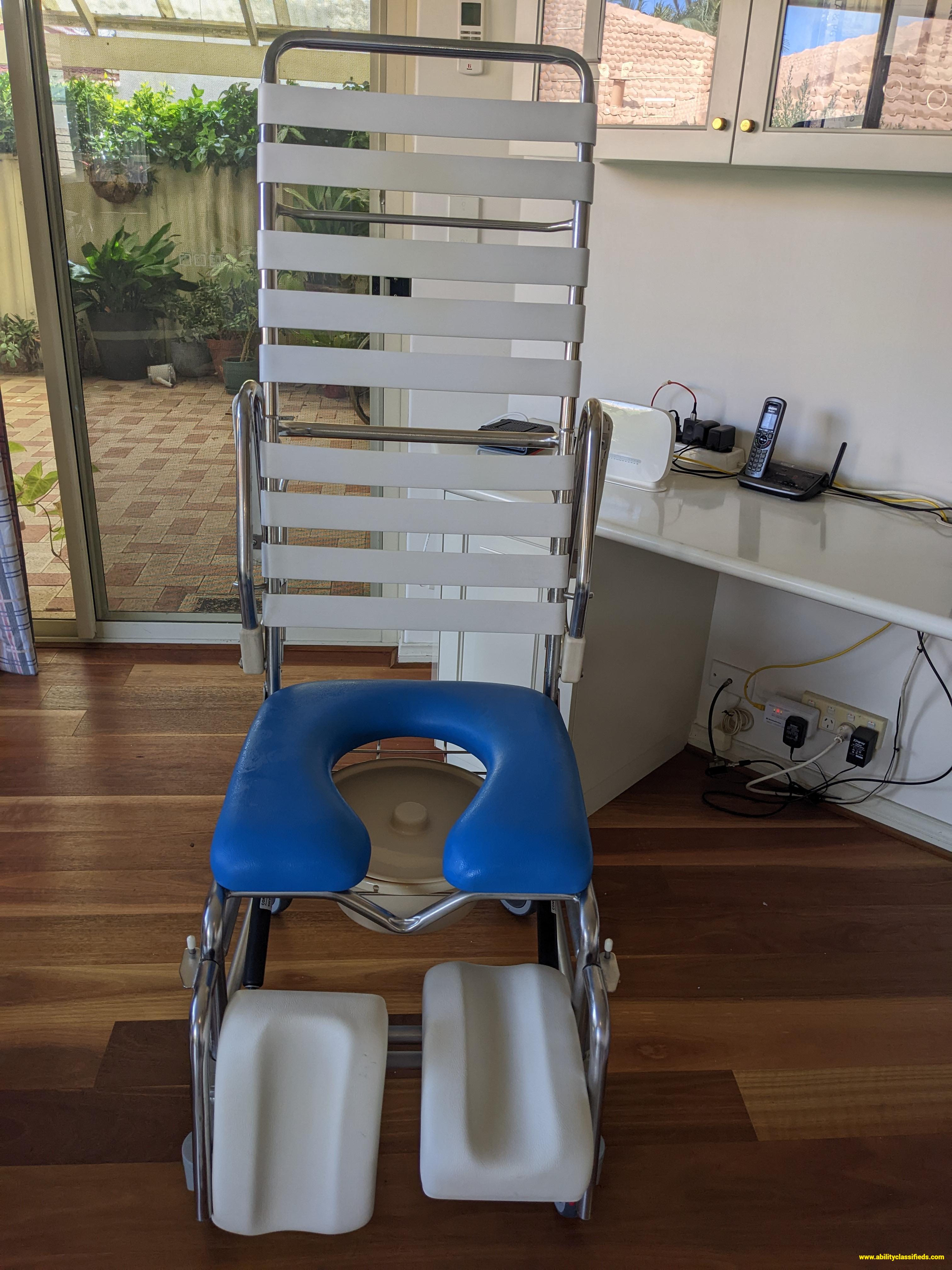 K Care Shower commode / chair, tilt in space, mobile