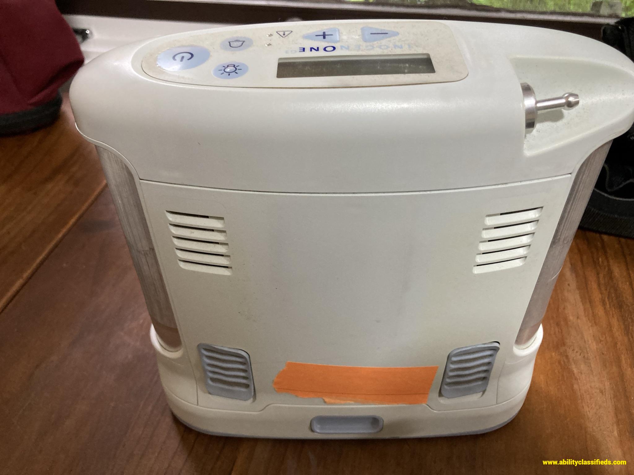 Inogen One G3 Portable Oxygen Concentrator, with accessories