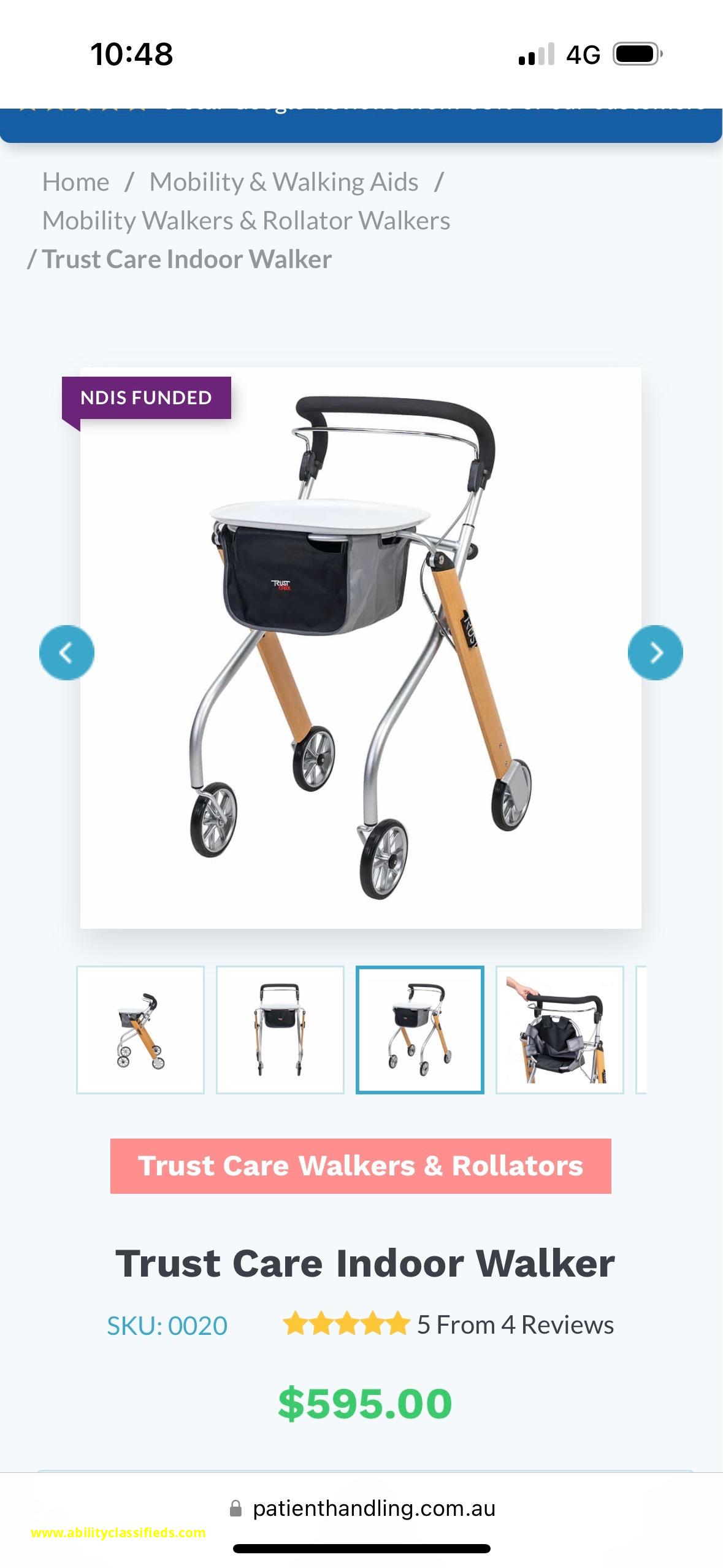 Trust Care Indoor Walker