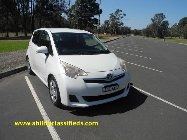 Toyota Ractis (Electric Assist Passenger Seat) 2012/2020