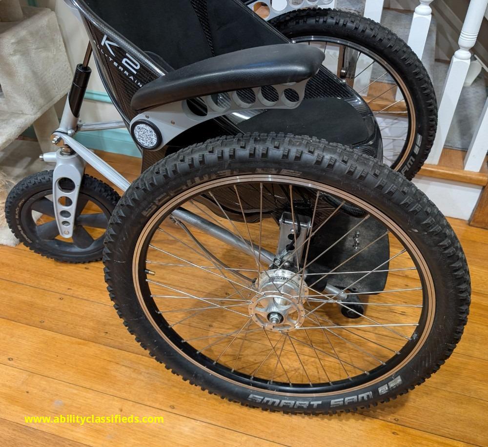 Unique K2 Trekinetic All Terrain Wheelchair Manual - Image 3 of 9