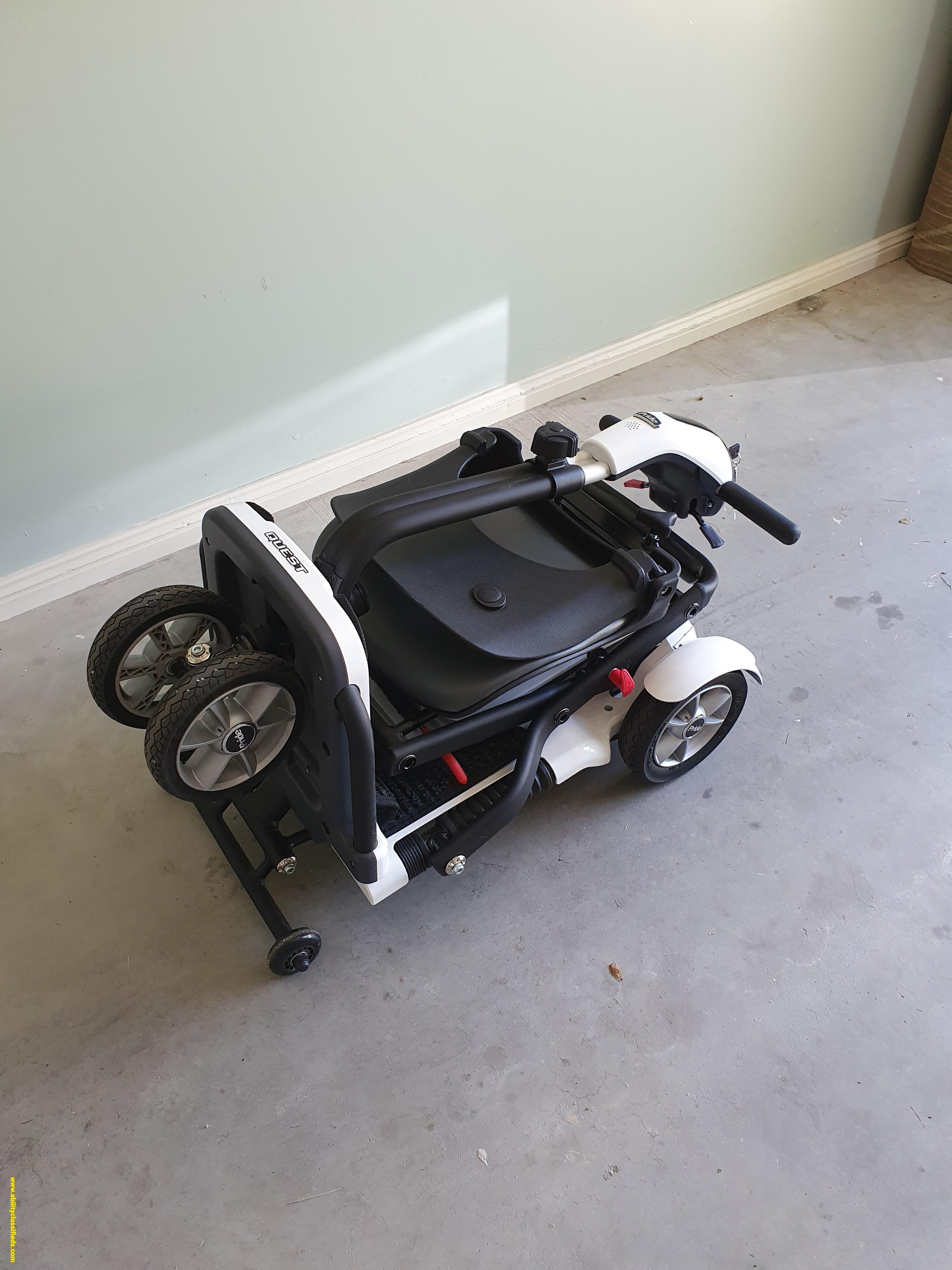 White Pride Heartway S19 Foldable Scooter for sale