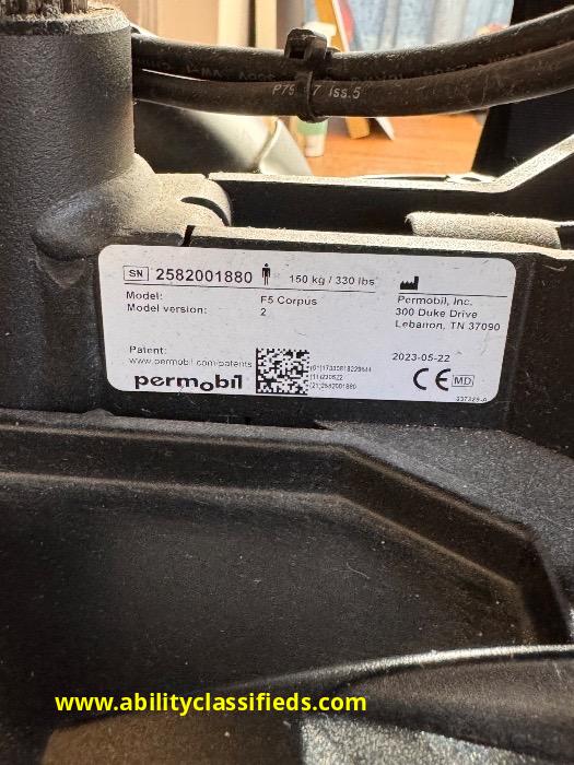 Permobil F5 Corpus Power Wheelchair - Image 2 of 8