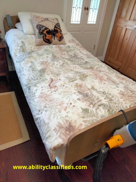 Nursing bed, fully adjustable, as new