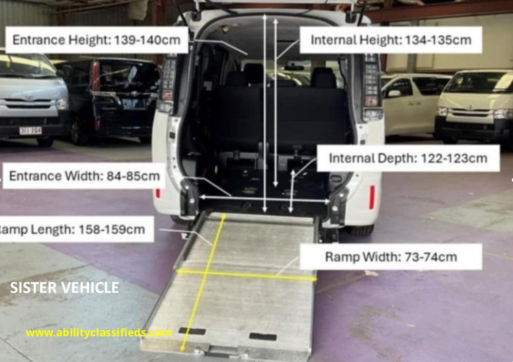 TOYOTA NOAH AUTOMATIC, Factory Built Wheelchair Accessible Vehicle - Image 6 of 18