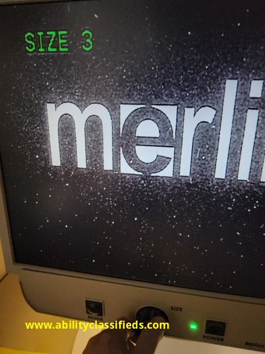 Merlin Enhanced Vision Desktop Magnifier - Image 3 of 10